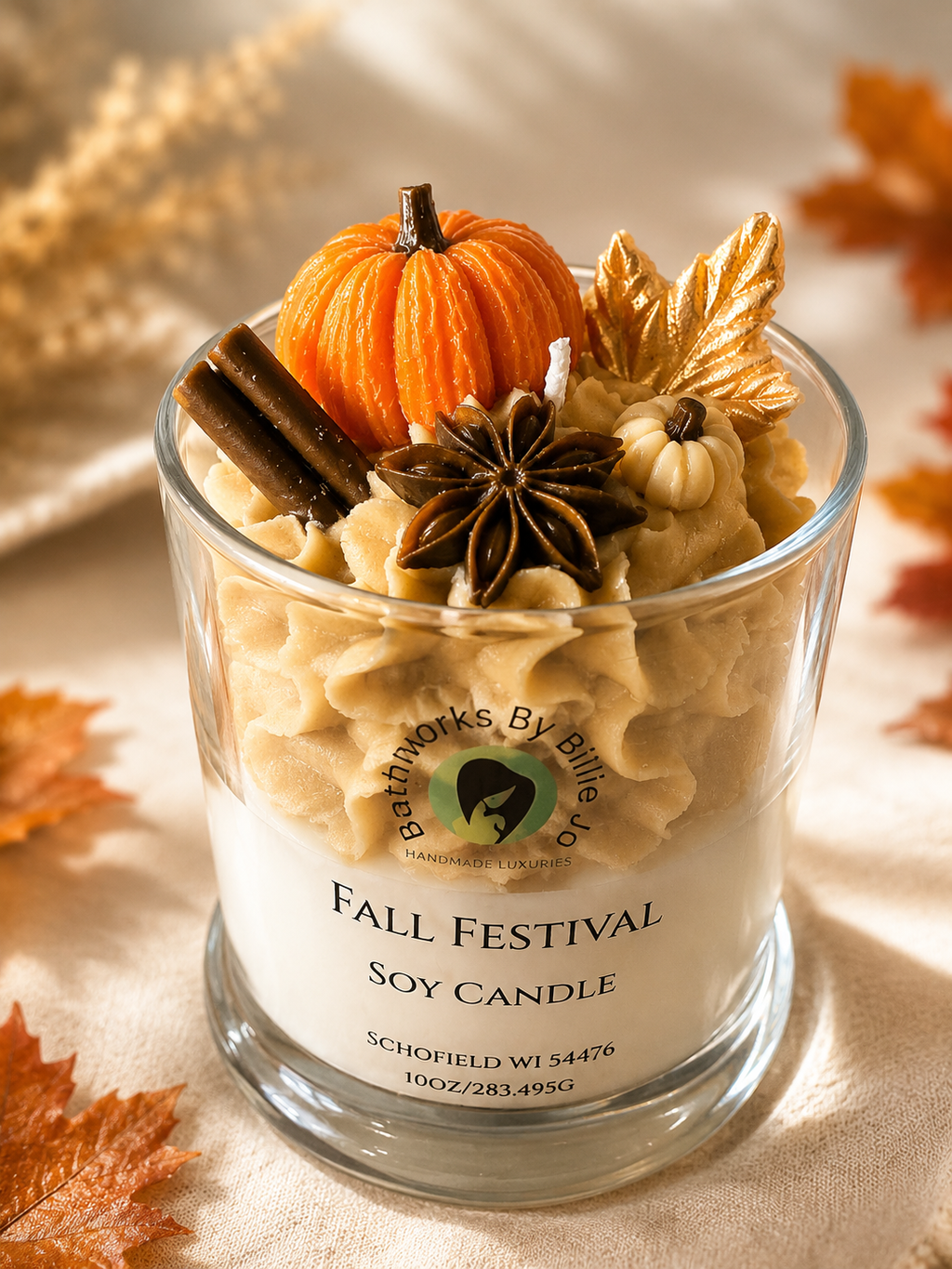 Fall Festival Soy Candle 10oz