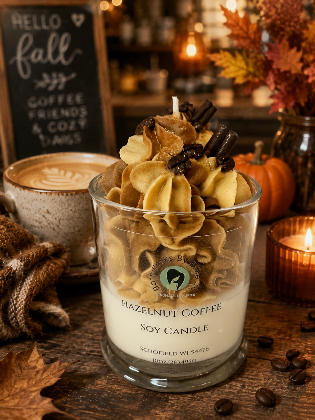 Hazelnut Soy Candle