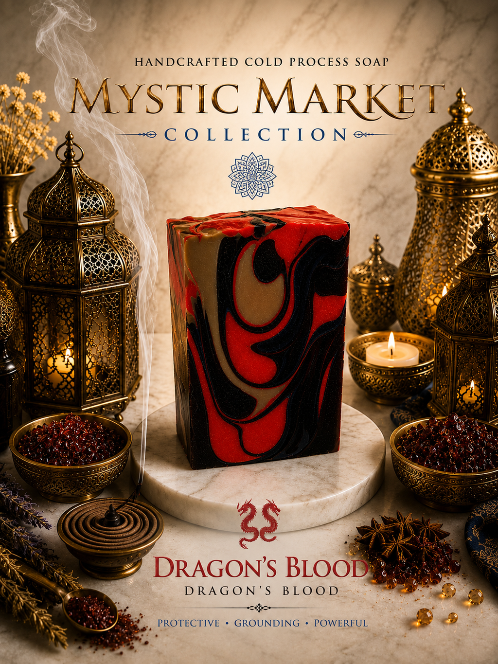 Dragon’s Blood Handmade Soap
