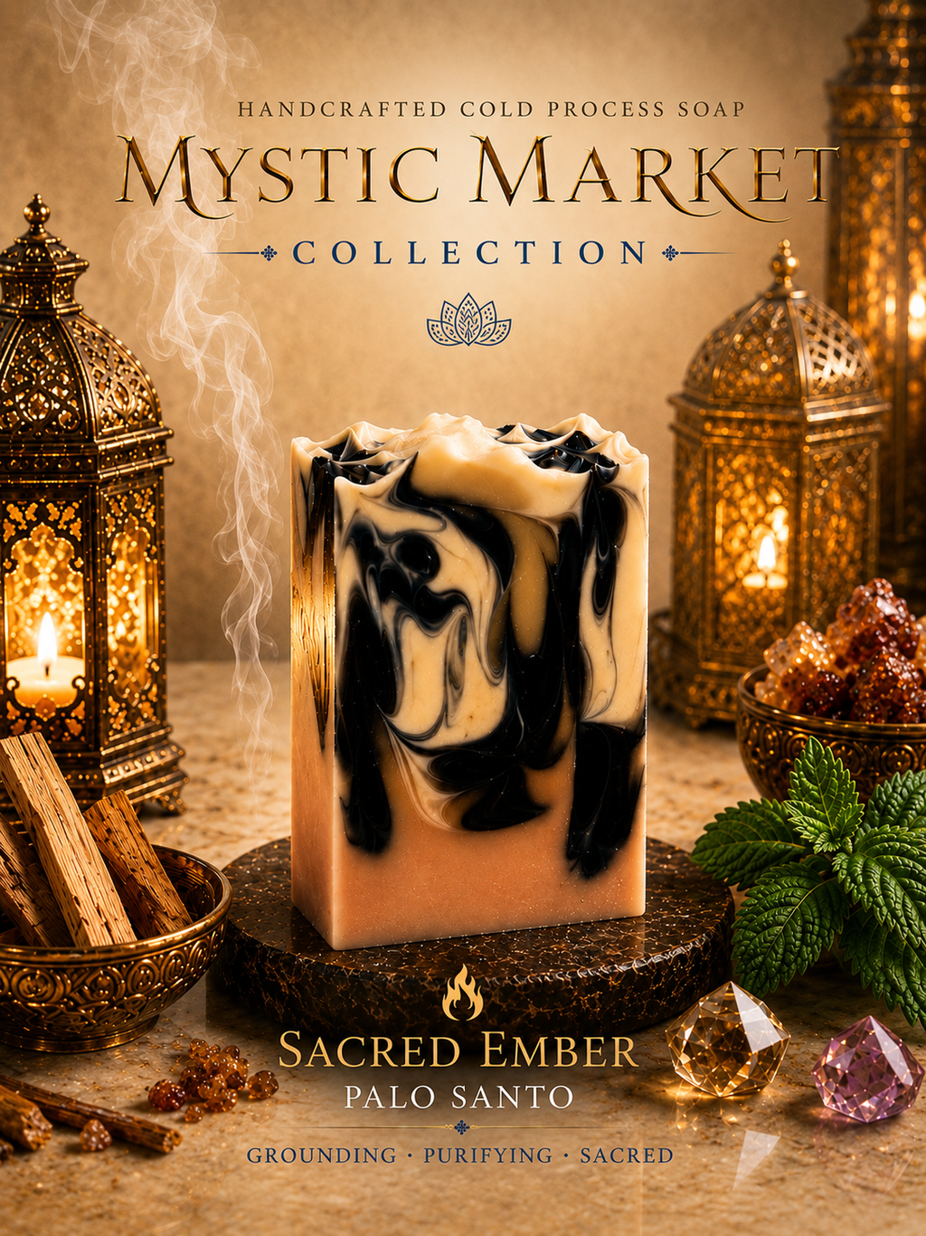 Palo Santo Handmade Soap