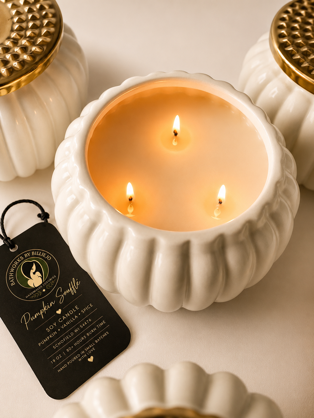 Pumpkin Soufflé Soy Candle