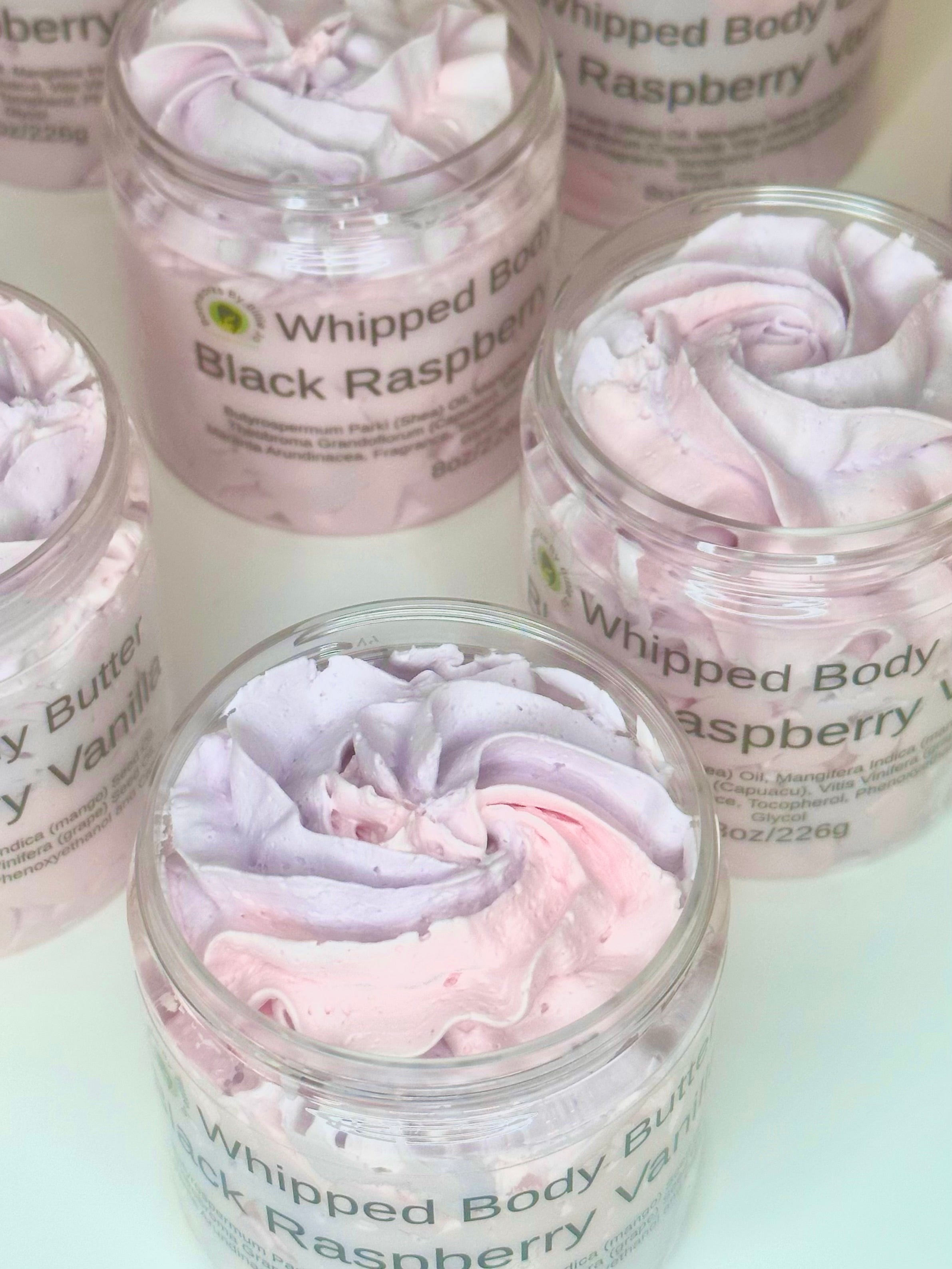 Black Raspberry Vanilla Whipped Body Butter-8oz