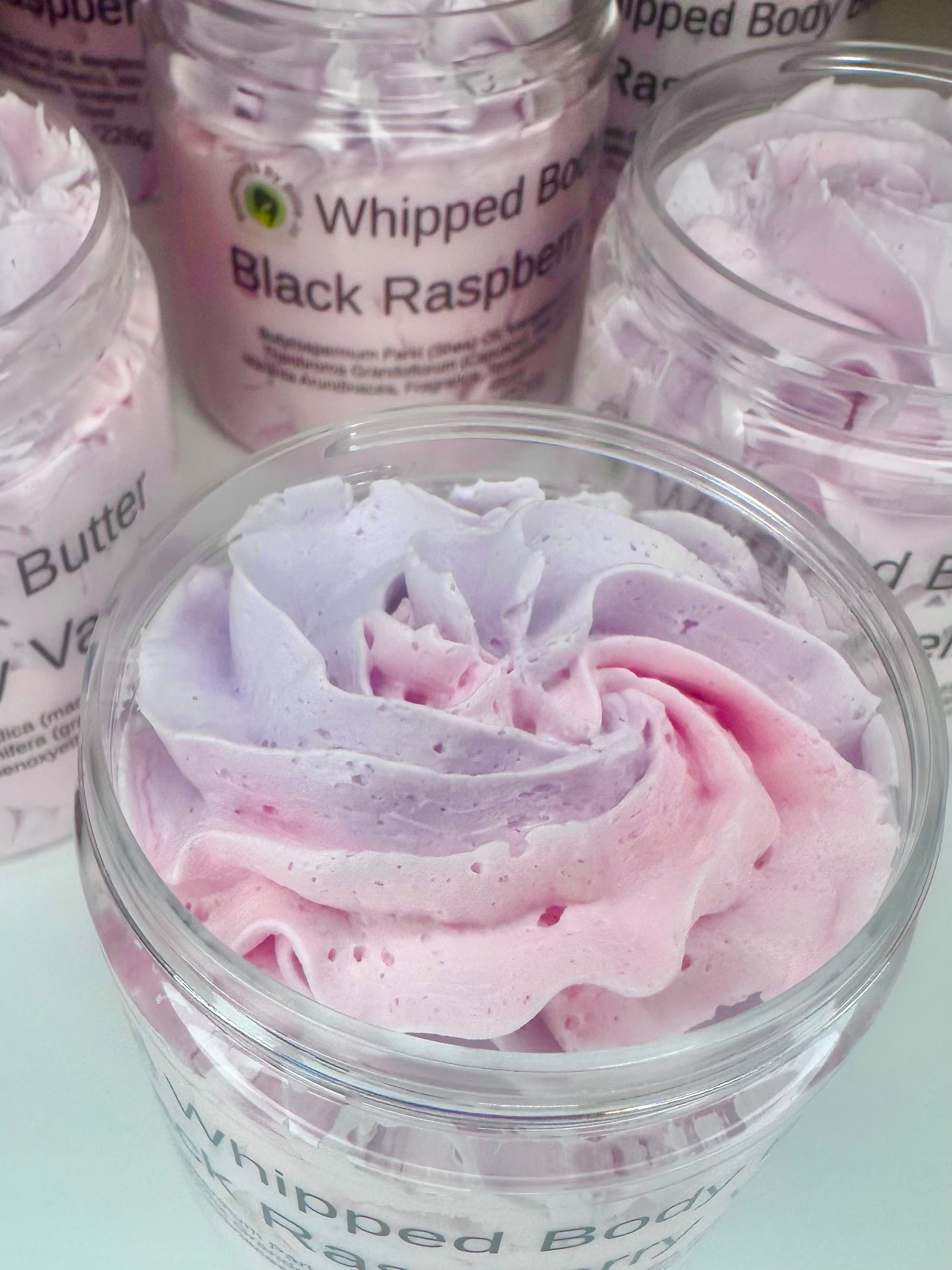 Black Raspberry Vanilla Whipped Body Butter-8oz