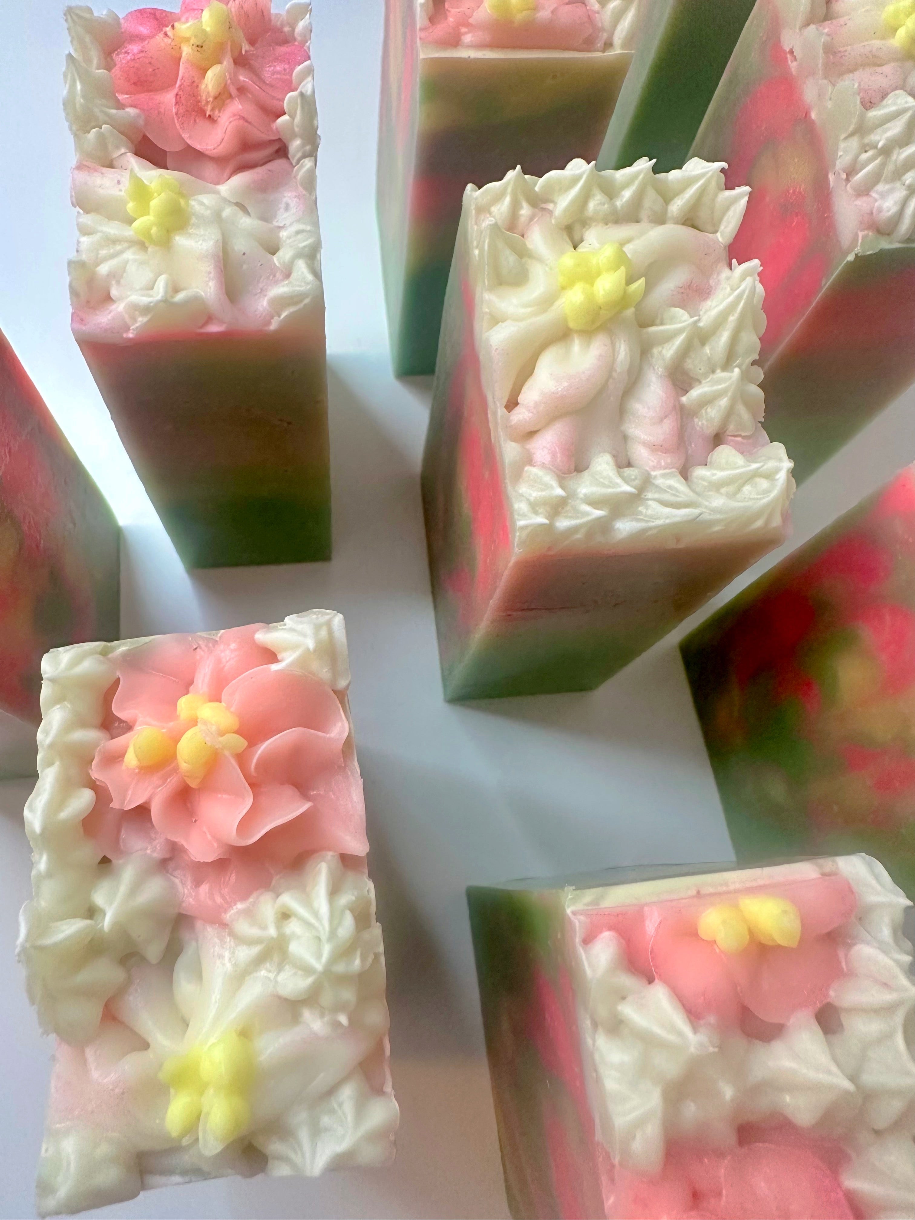 Elderflower & Apple Blossoms~Cold Process Handmade Soap