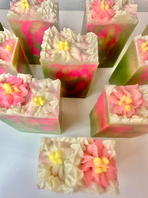 Elderflower & Apple Blossoms~Cold Process Handmade Soap