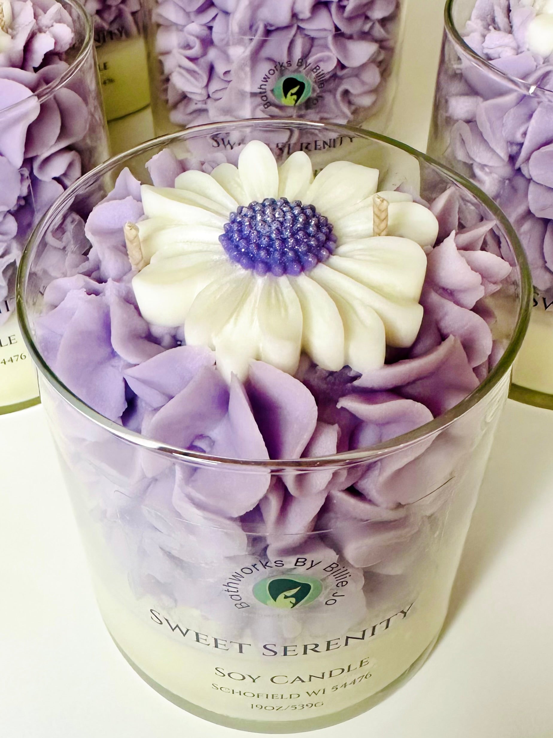 Sweet Serenity 19oz 2-Wick Soy Candle