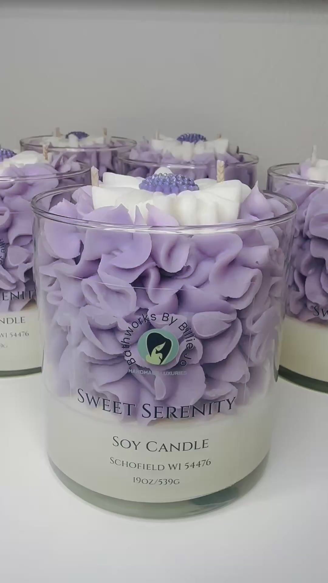 Sweet Serenity 19oz 2-Wick Soy Candle